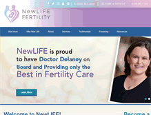 Tablet Screenshot of fertilityleaders.com